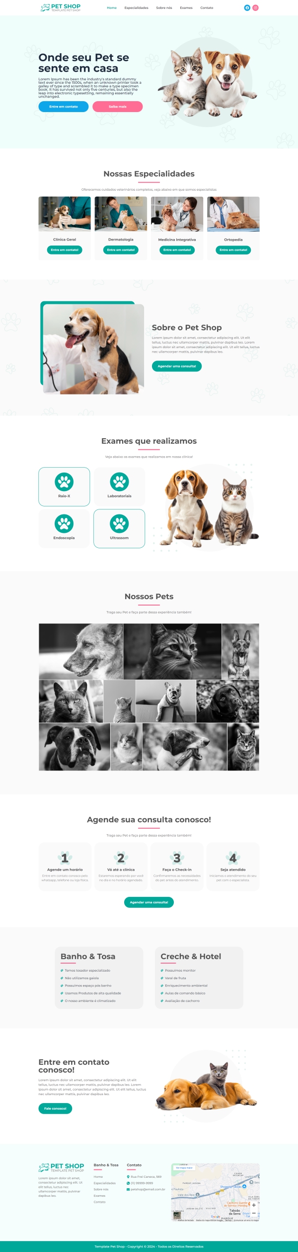 Template Pet Shop
